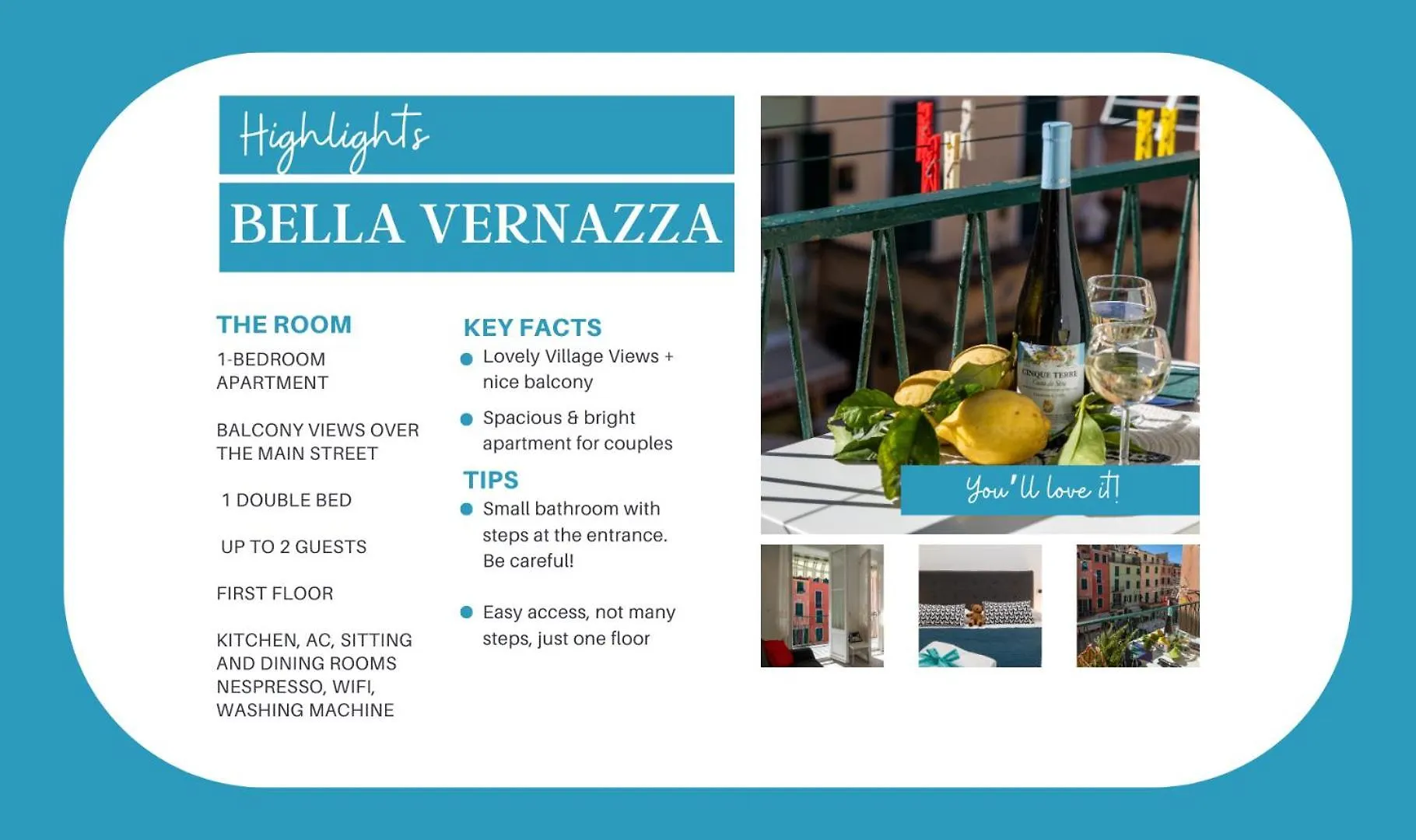 Bella Vernazza公寓 意大利