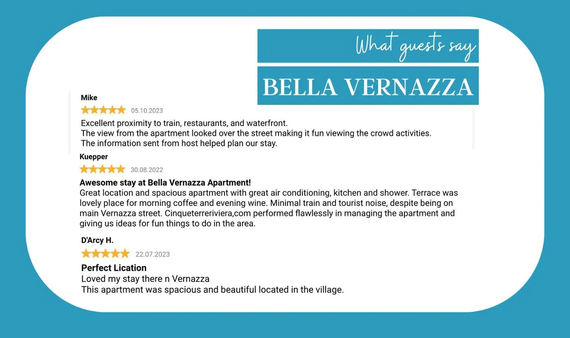 Bella Vernazza Apartment